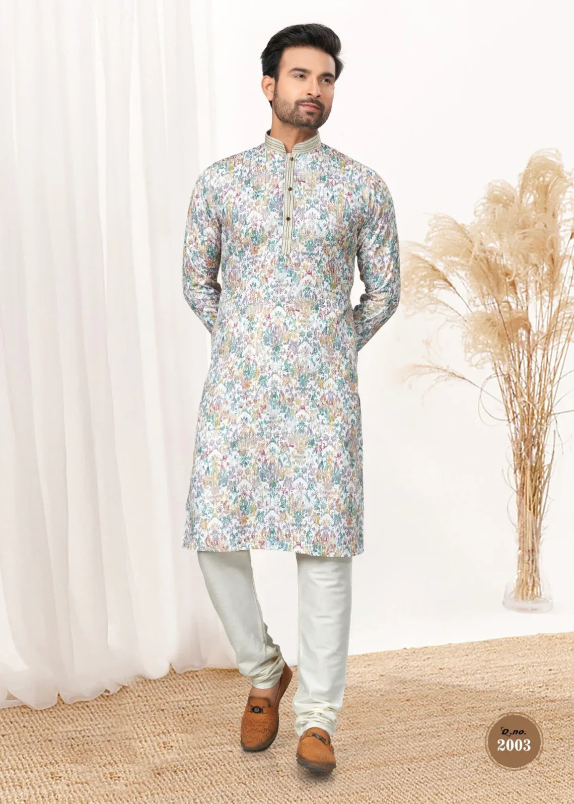 Wedding Designer in Pintex Work Kurta Pajama

Outluk Wedding Collection Vol 2