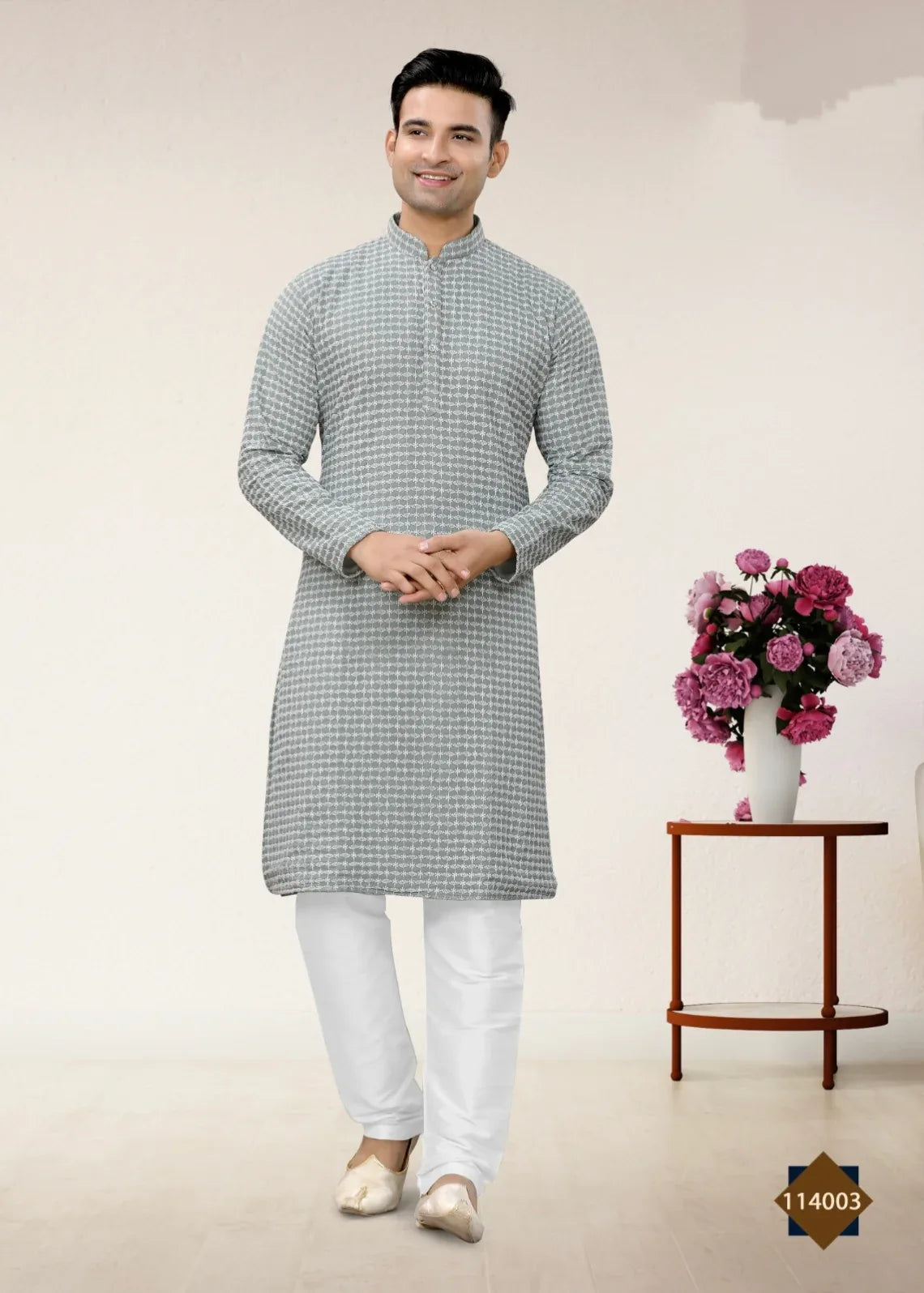 Wedding Designer Lakhnowi Georgette Kurta Pyjama Outluk Vol 1