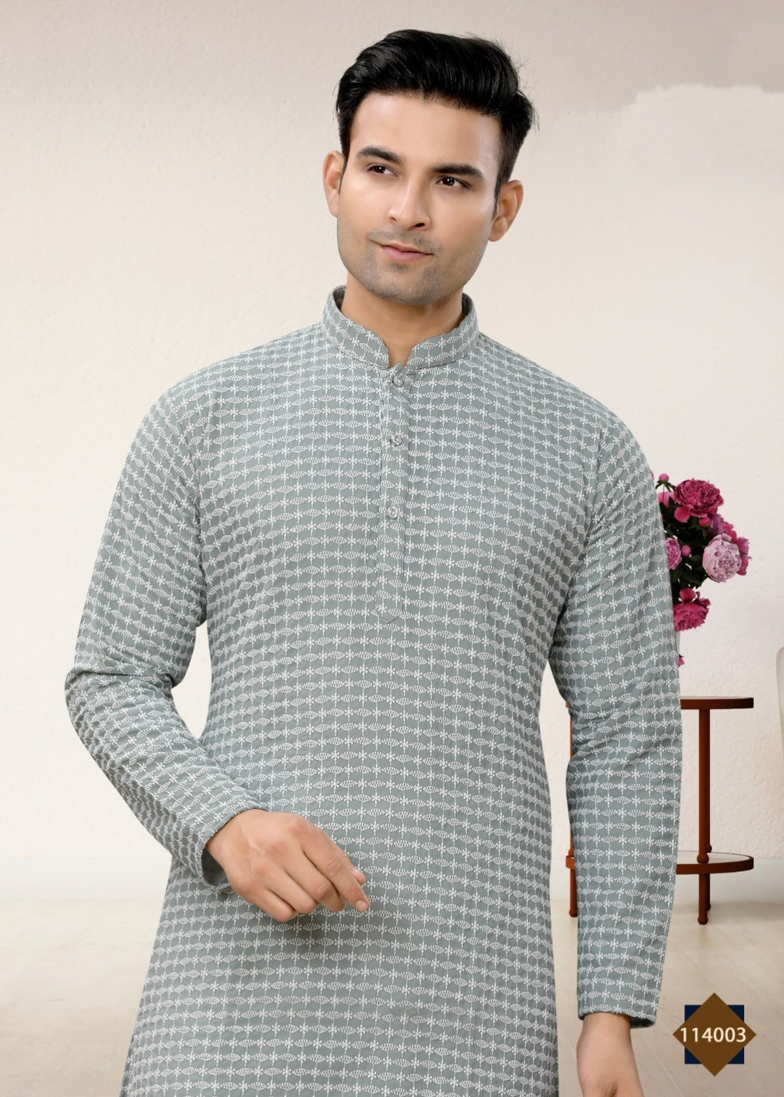 Wedding Designer Lakhnowi Georgette Kurta Pyjama Outluk Vol 1