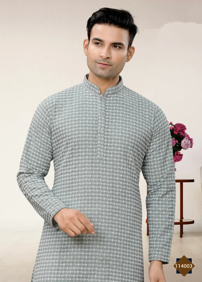 Wedding Designer Lakhnowi Georgette Kurta Pyjama Outluk Vol 1