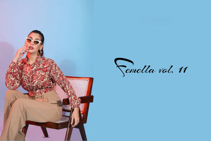 New Party Wear Exclusive Stitched Indo Western Top Collection