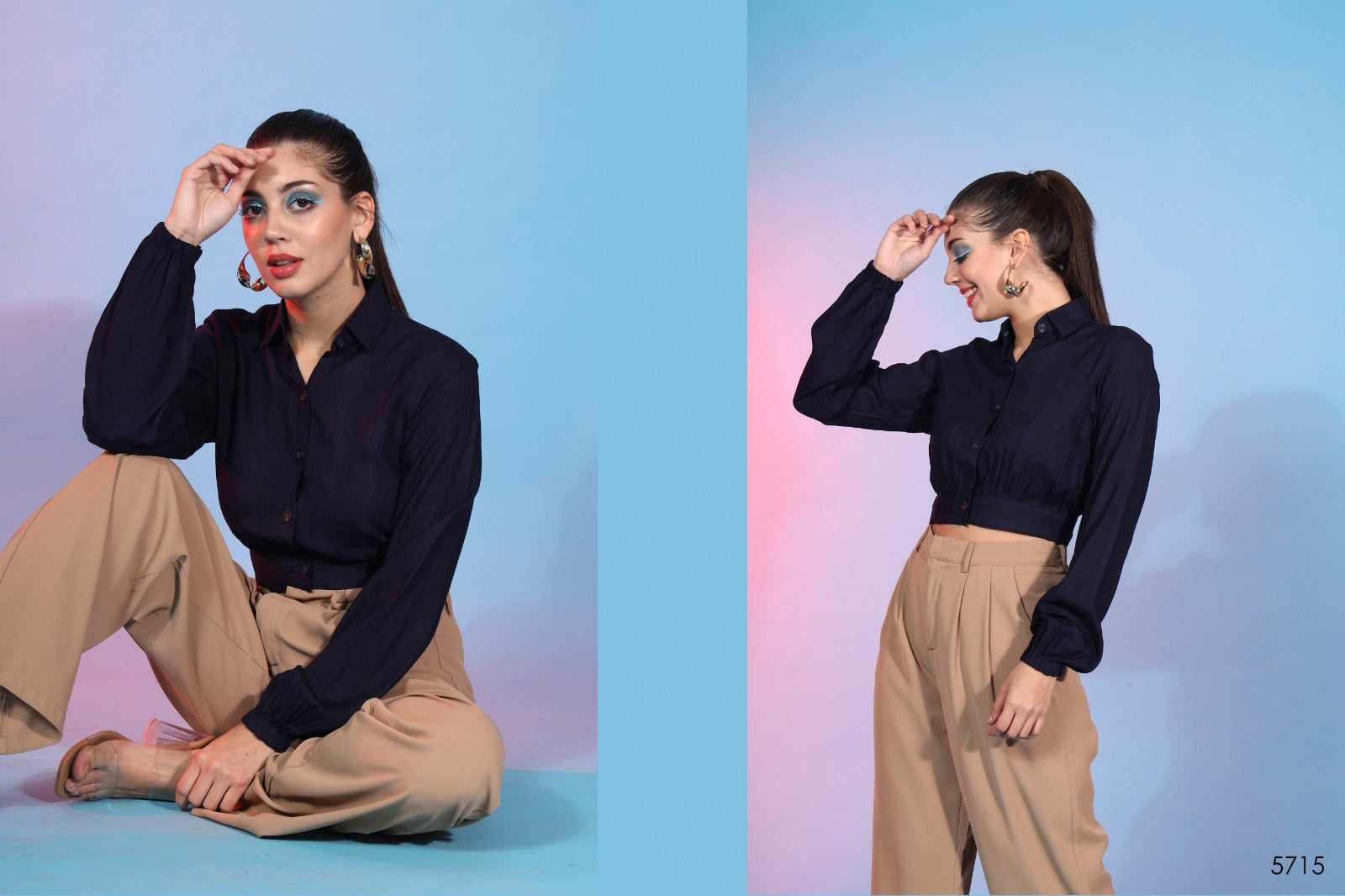 New Party Wear Exclusive Stitched Indo Western Top Collection