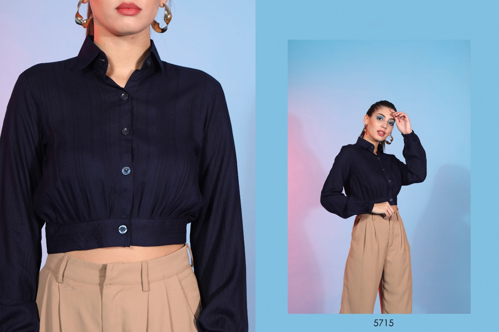 New Party Wear Exclusive Stitched Indo Western Top Collection