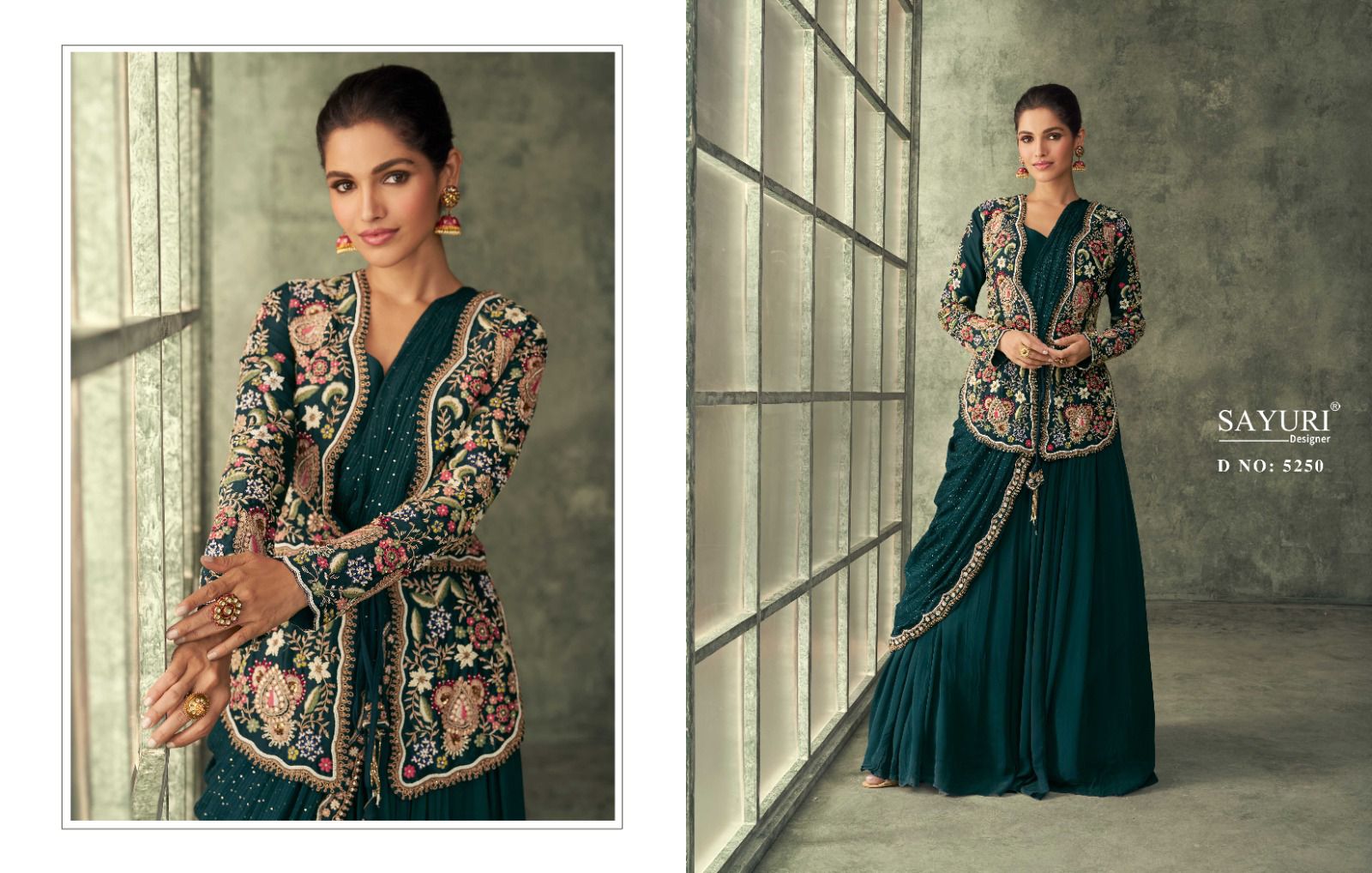 Sayuri Designer Evergreen Function Wear Readymade Long Dresses Catalog