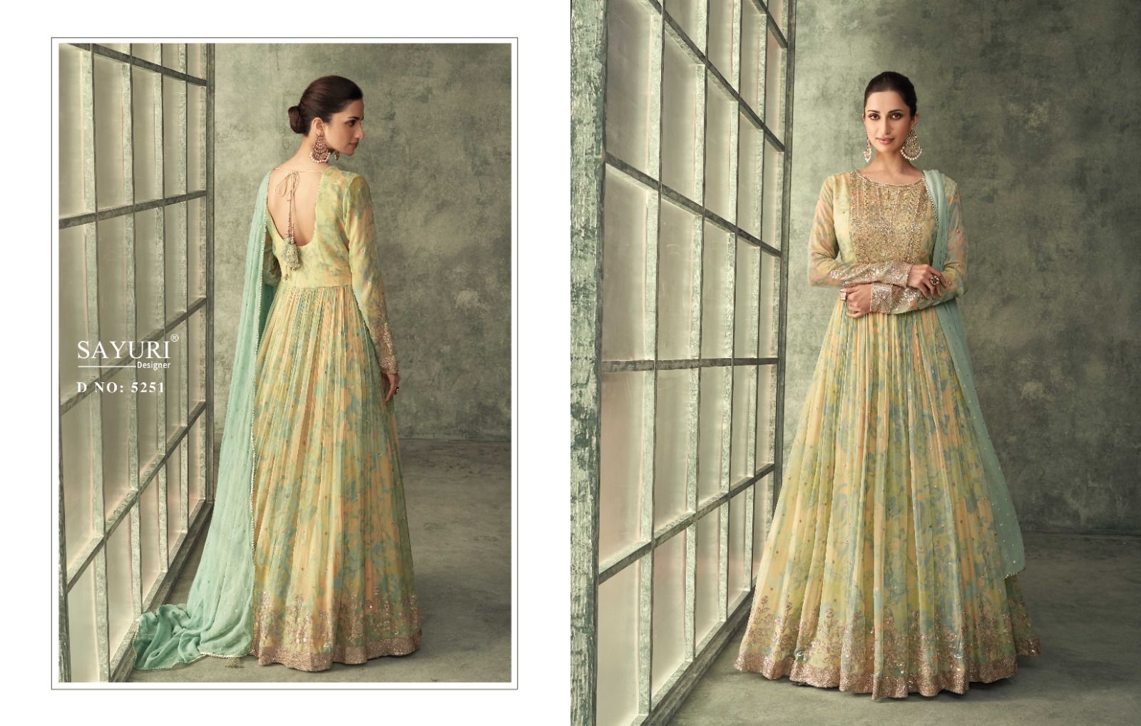 Sayuri Designer Evergreen Function Wear Readymade Long Dresses Catalog