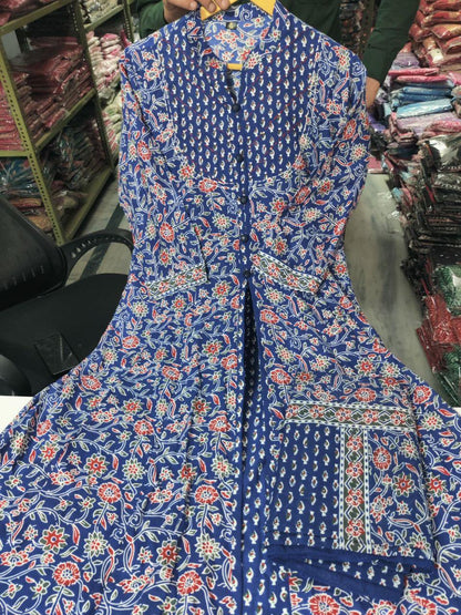 Party Wear Designer Kurti Pant with Organza Dupatta Suit