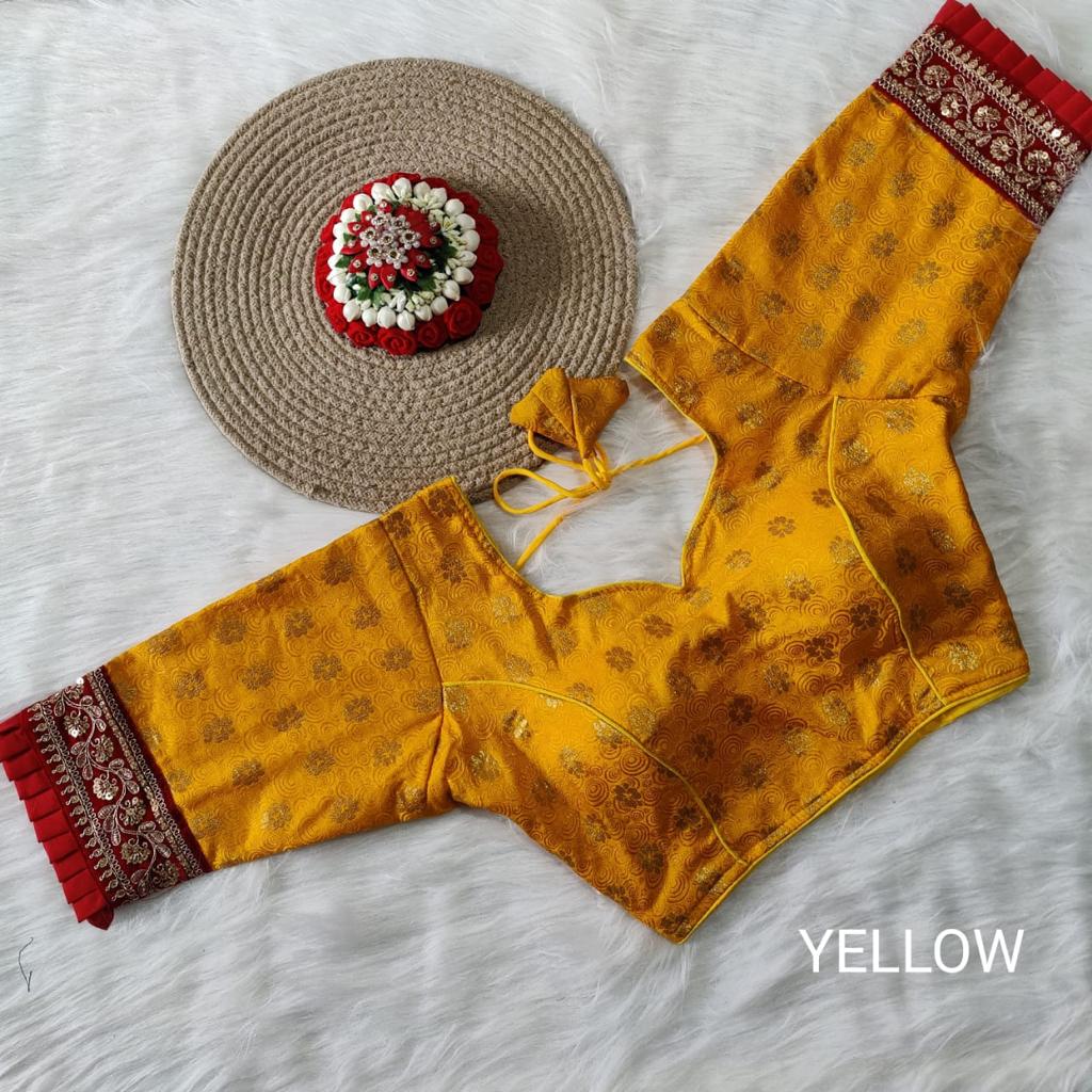 Beautiful Designer Pushpa Handwork Blouse