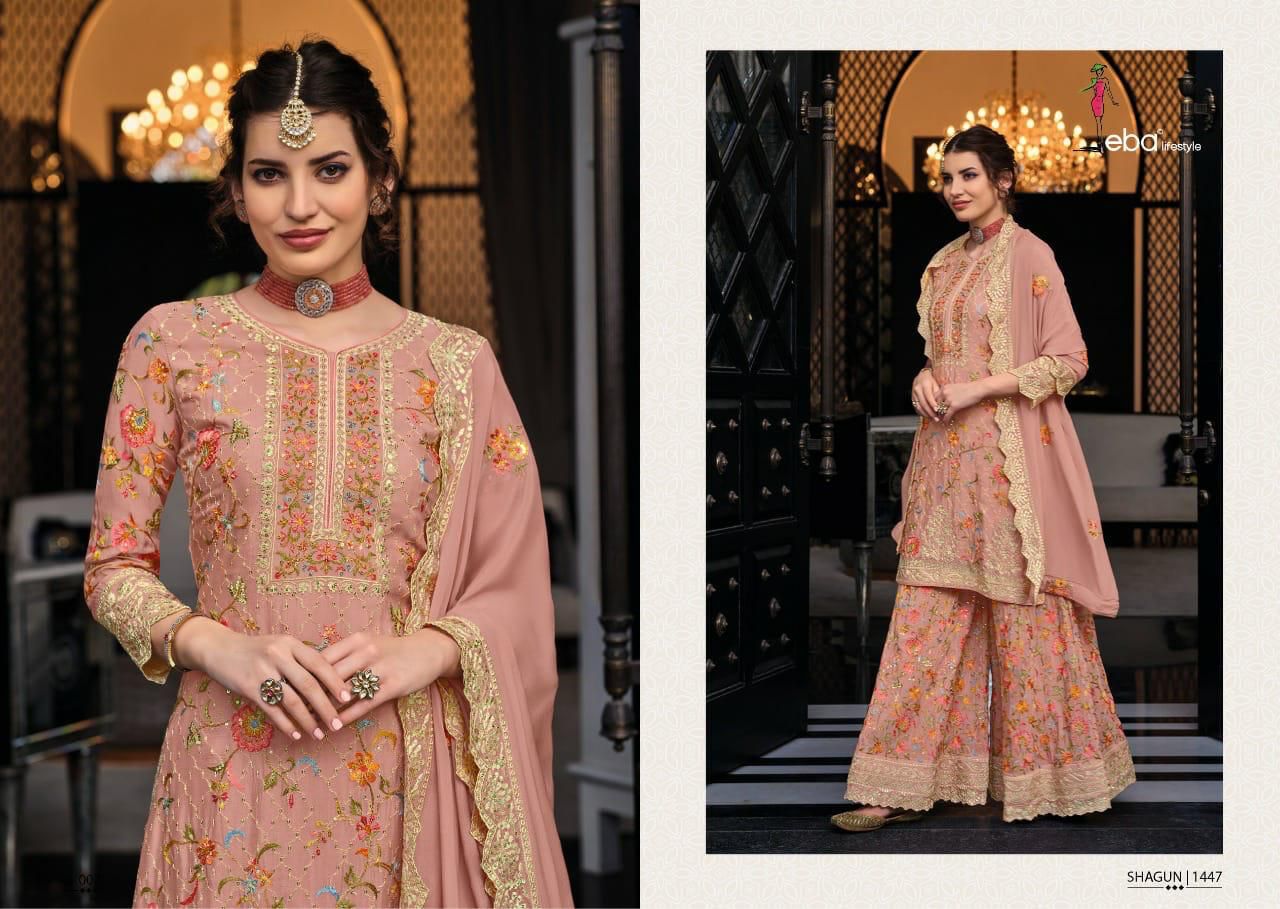 Eba Shagun Exclusive Wear Designer Salwar Kameez Collection