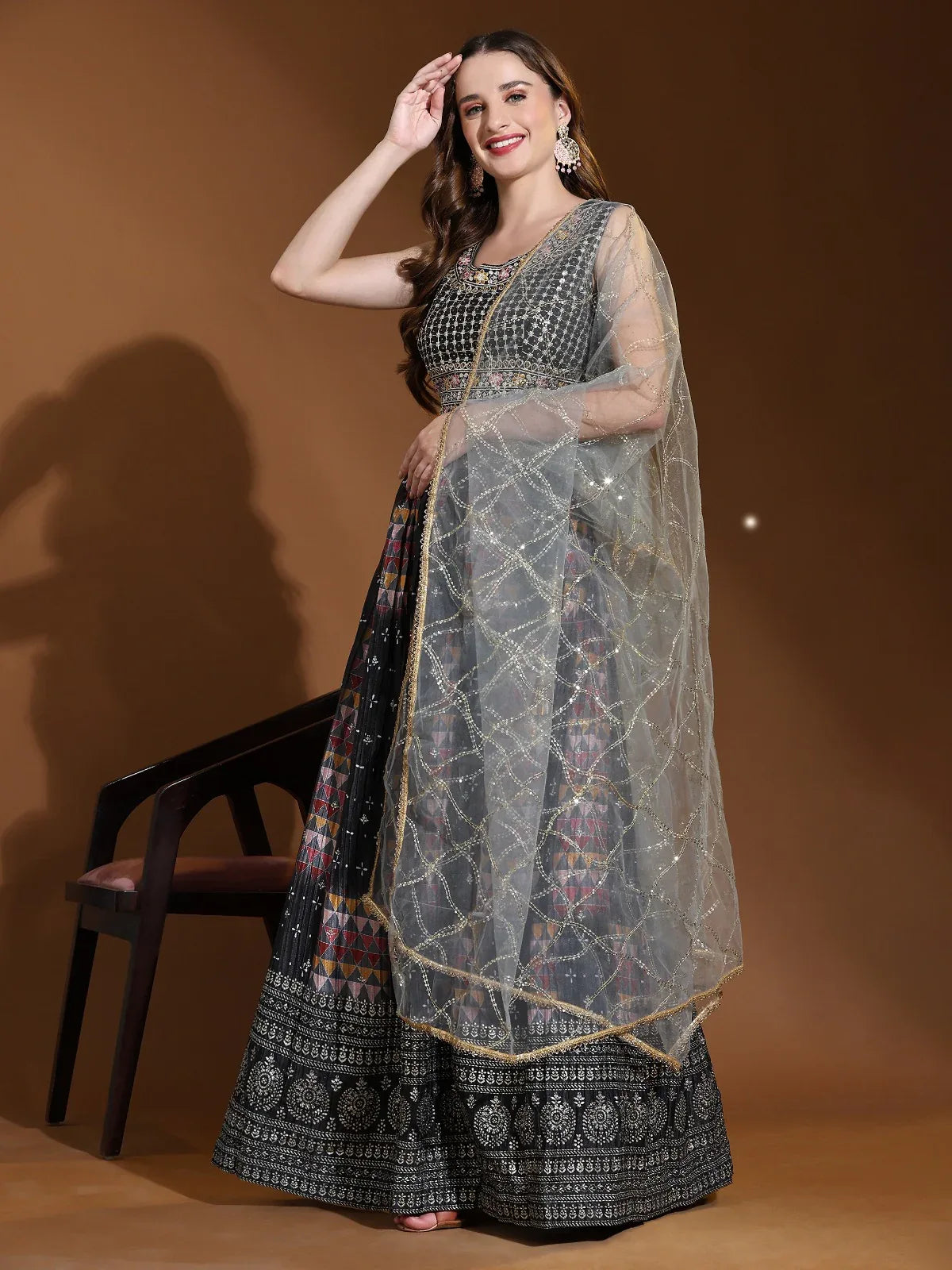 Beautiful Designer Readymade Crop Top Design No C 2053