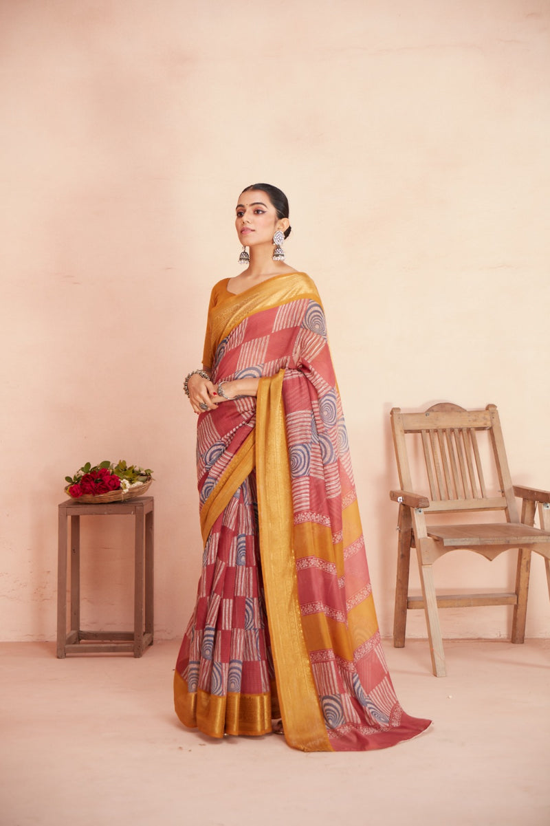 Sr Meera Queen Designer Chanderi Saree Collection