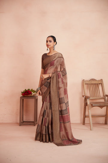 Sr Meera Queen Designer Chanderi Saree Collection