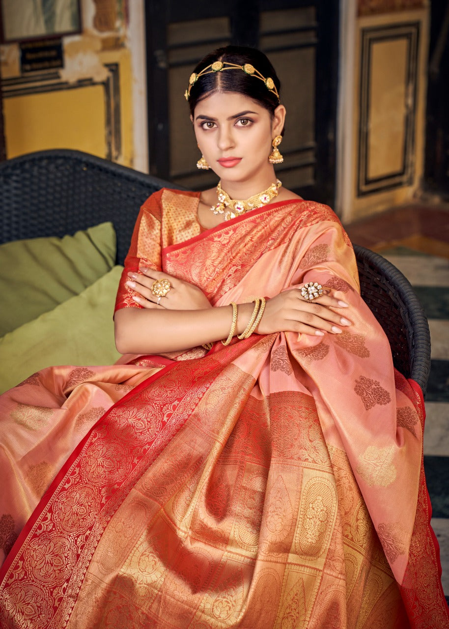 Avyuktha Handloom Tissue Designer Saree Collection