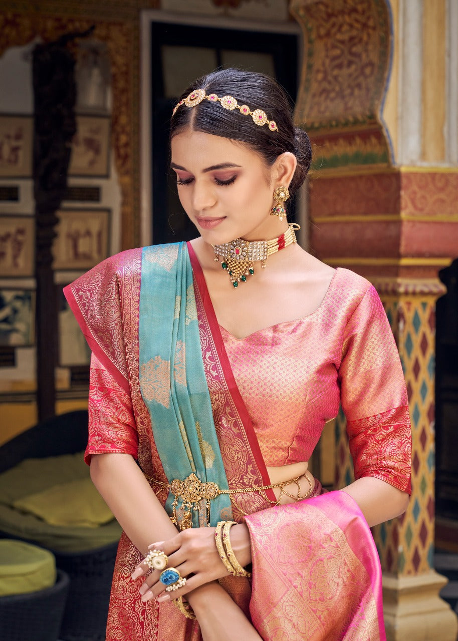 Avyuktha Handloom Tissue Designer Saree Collection