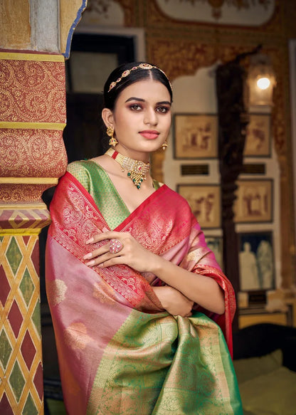 Avyuktha Handloom Tissue Designer Saree Collection