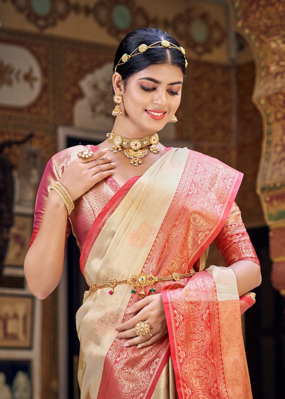 Avyuktha Handloom Tissue Designer Saree Collection