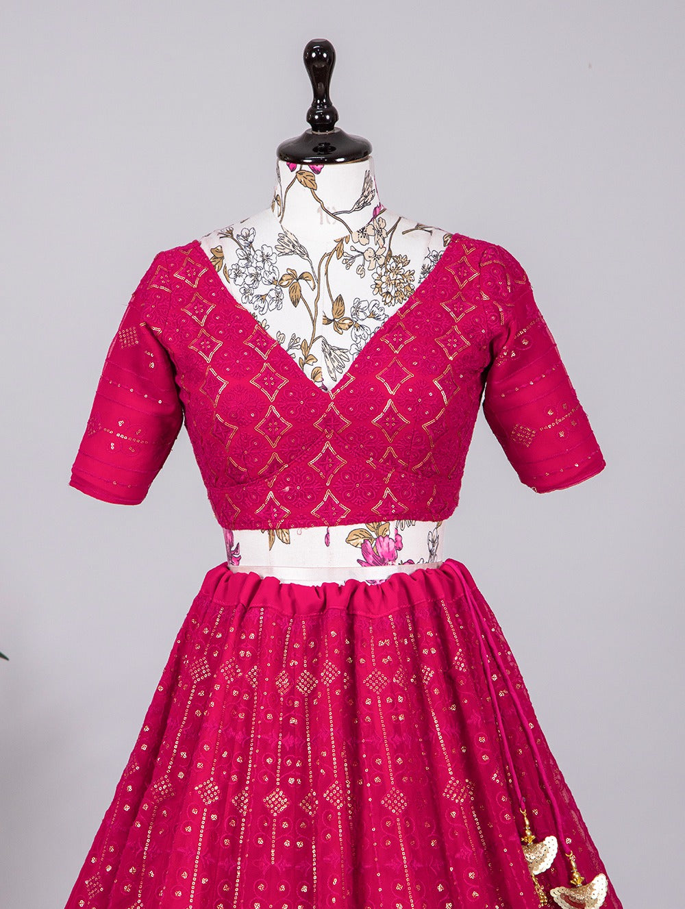 Beautiful Designer Pure Georgette Lehenga Choli Design No 1339