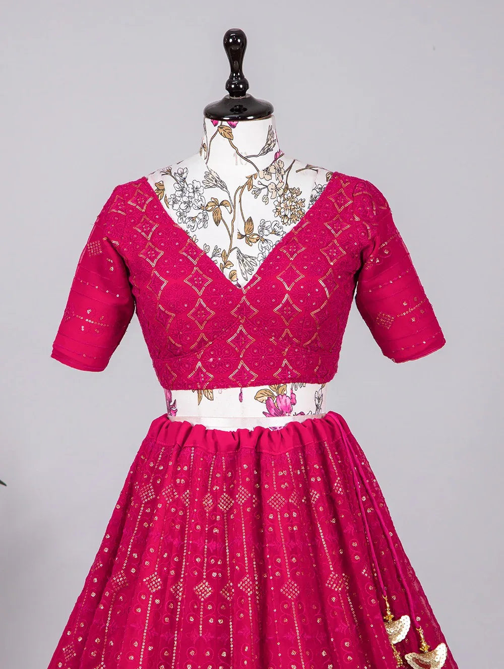 Beautiful Designer Pure Georgette Lehenga Choli Design No 1339