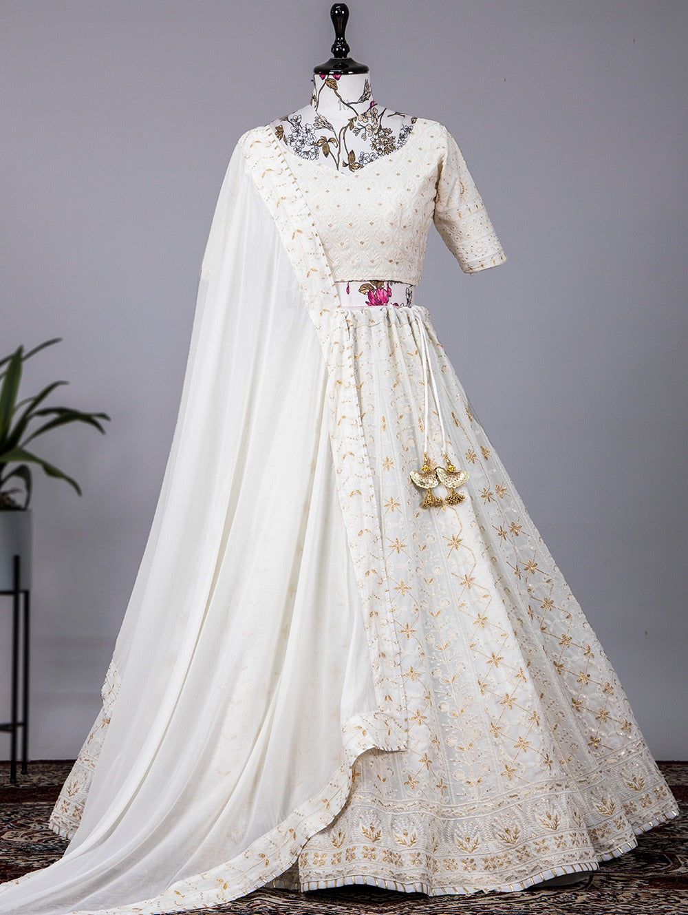 Beautiful Designer Pure Georgette Lehenga Choli Design No 1339