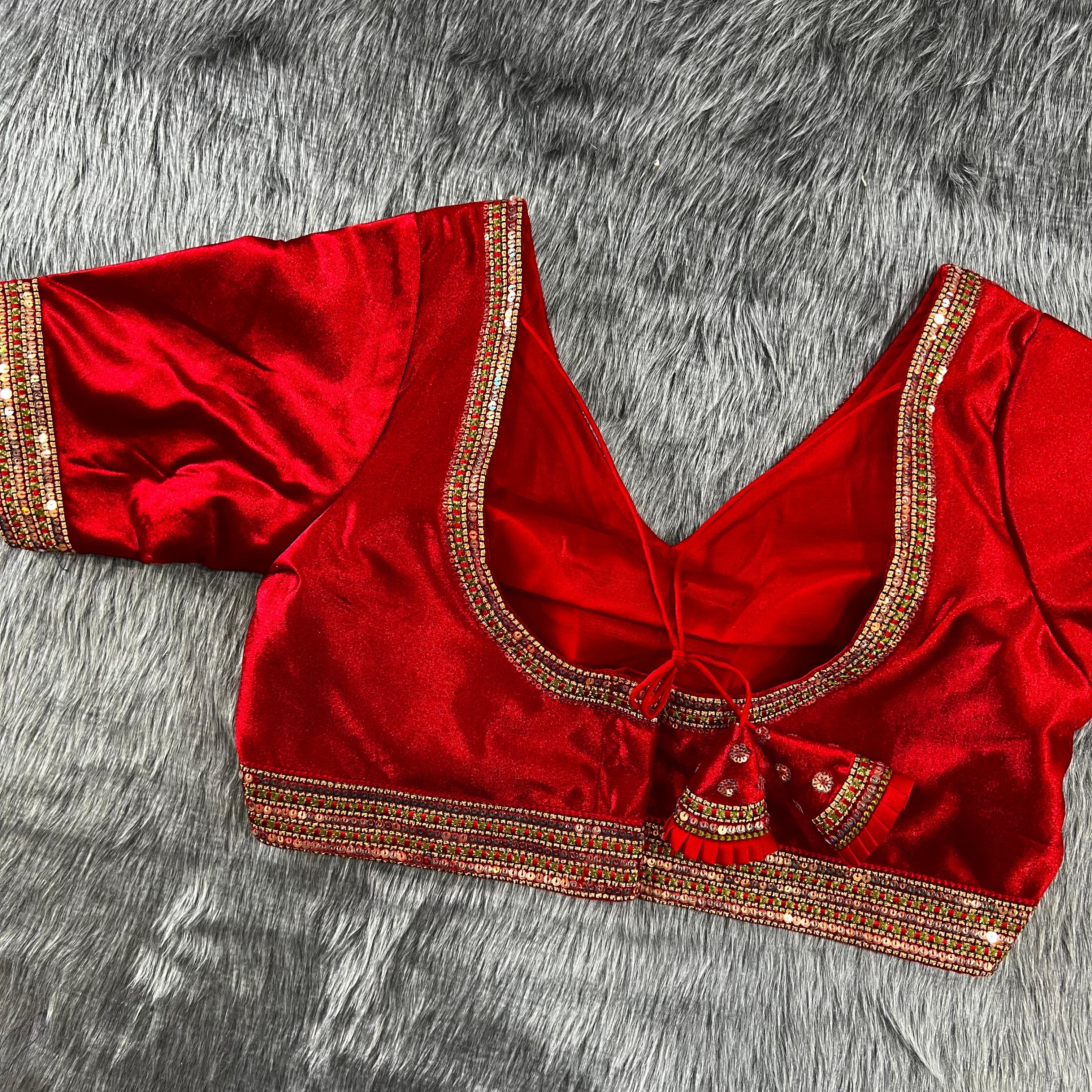 Designer Heavy Bridal Wedding Blouse