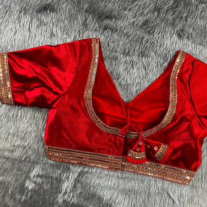 Designer Heavy Bridal Wedding Blouse