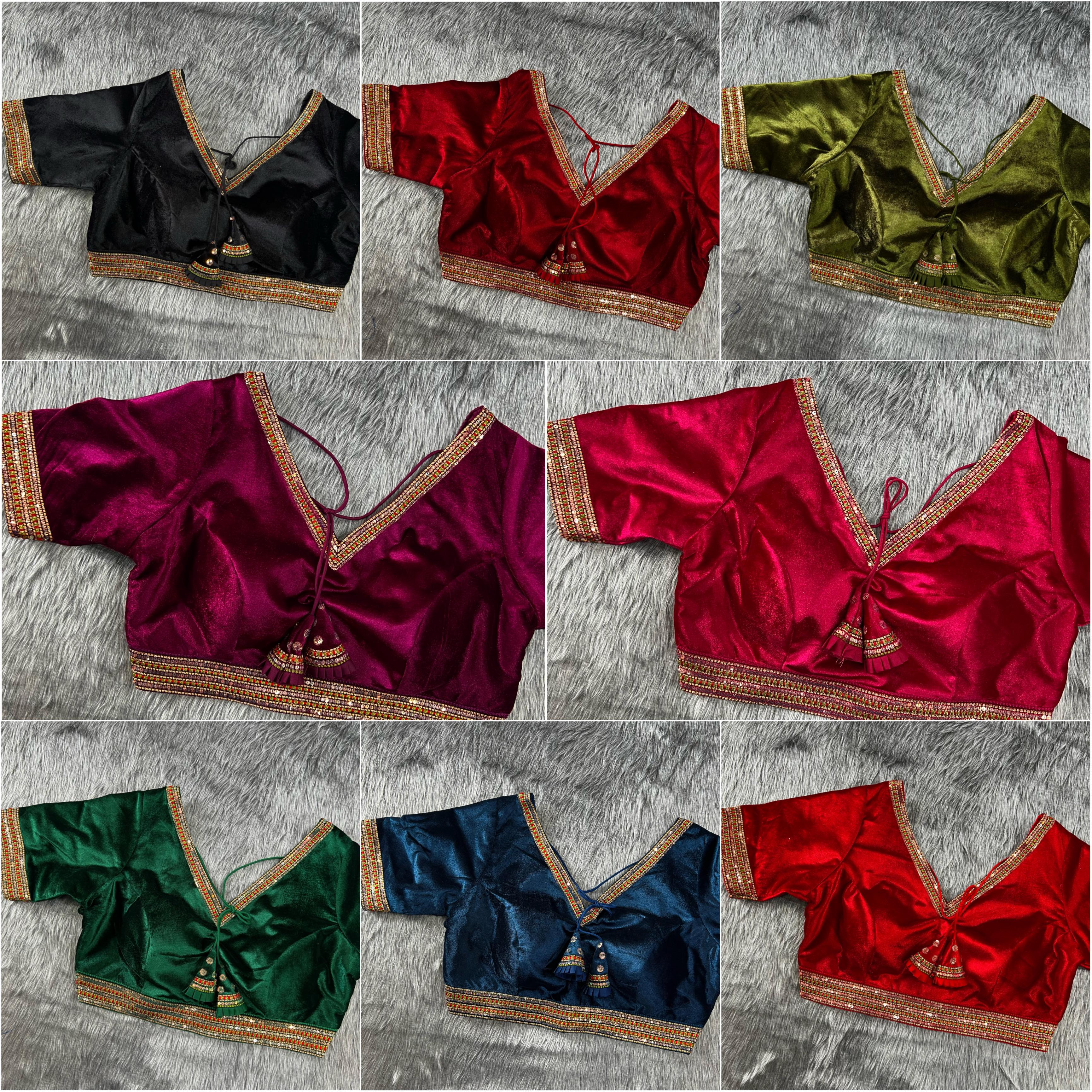 Designer Heavy Bridal Wedding Blouse