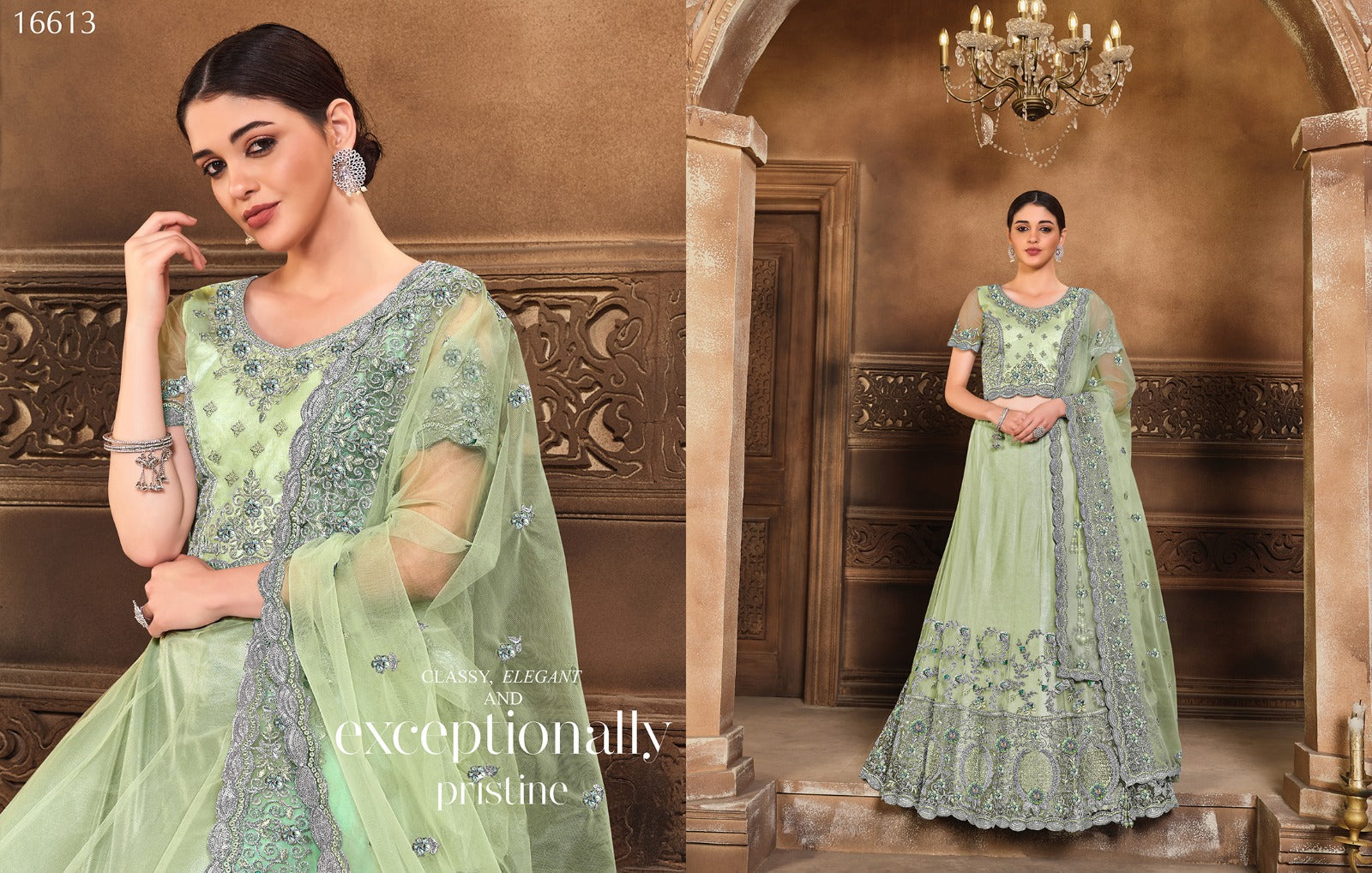 Beautiful Designer Mohmaya 16600 Tazara