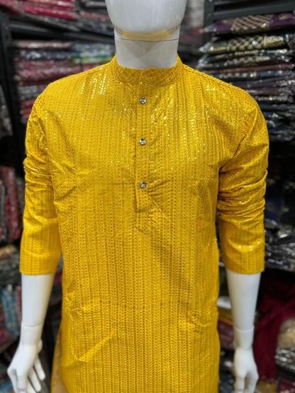 Party Wear Festival Kurta Pyjama Royal Men V-6