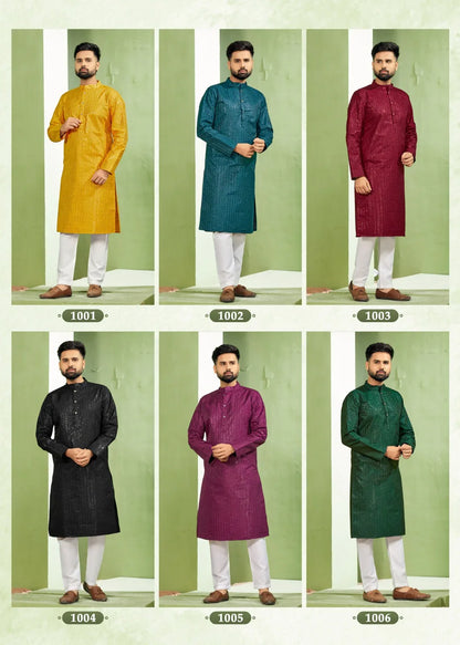Party Wear Festival Kurta Pyjama Royal Men V-6