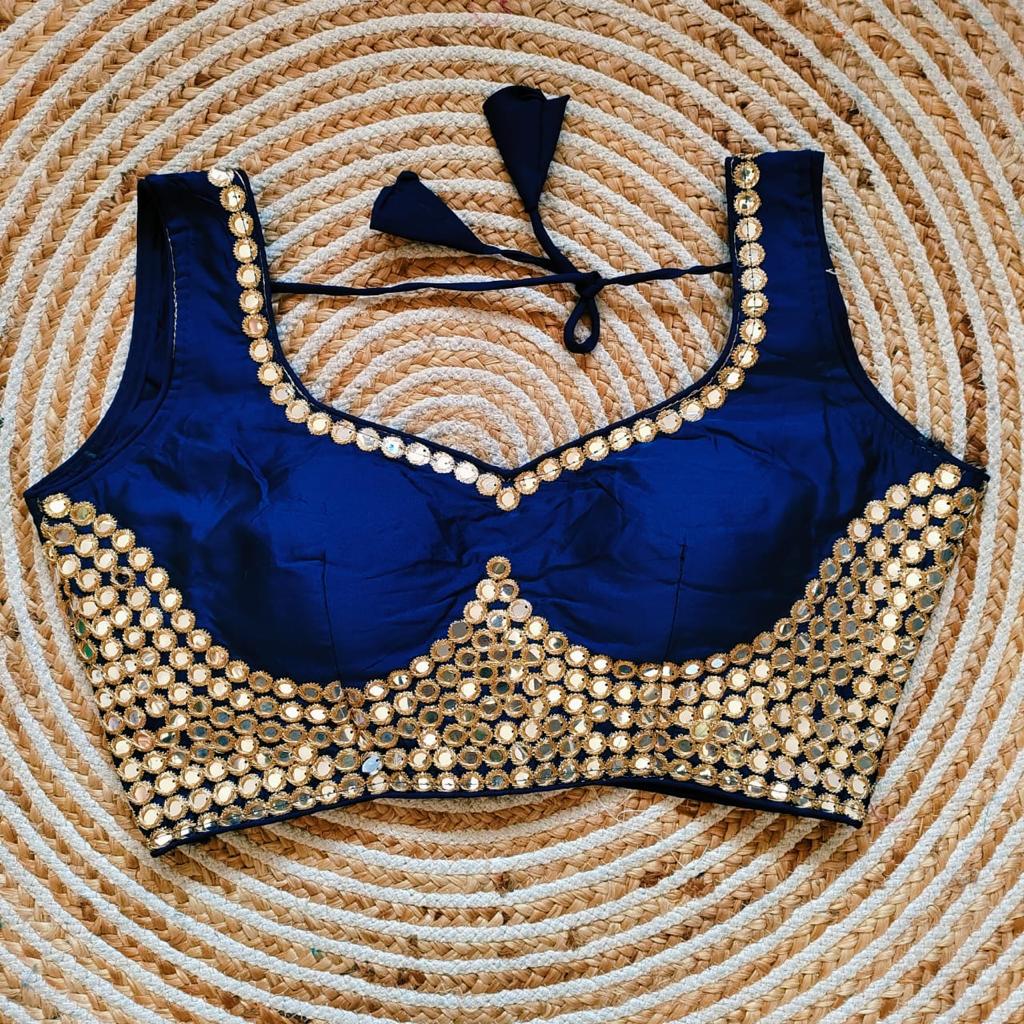 Beautiful Designer Readymade Sequence Darpan Blouse