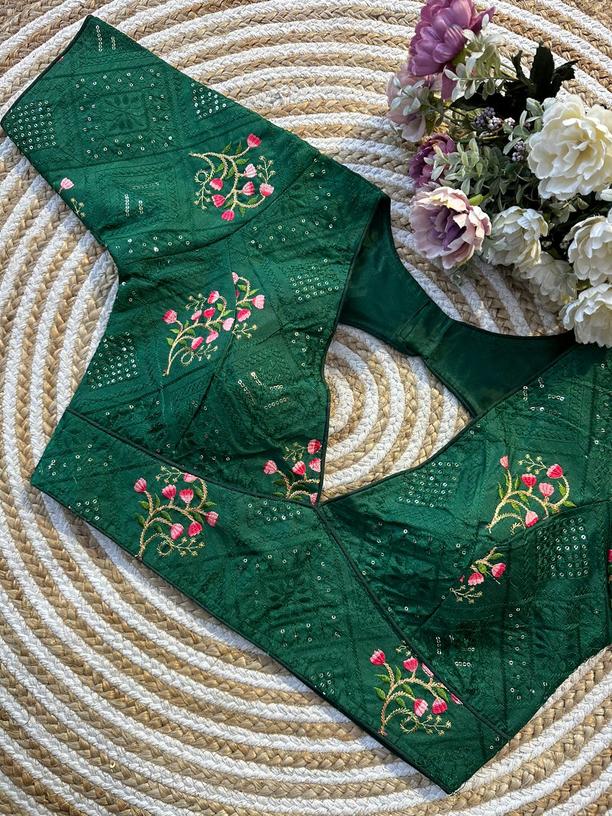 Beautiful Designer Sequence Blouse