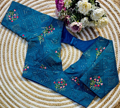 Beautiful Designer Sequence Blouse