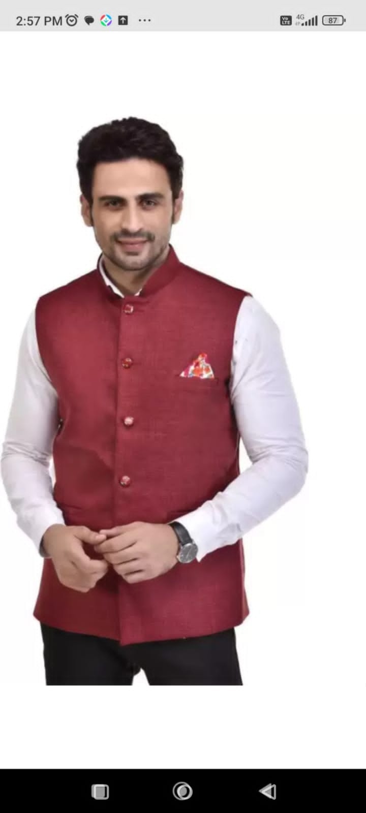 Party Wear Modi Jacket or Koti