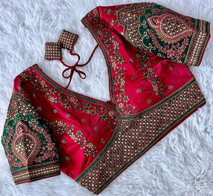 Beautiful Designer Rajwadi Wedding Blouse