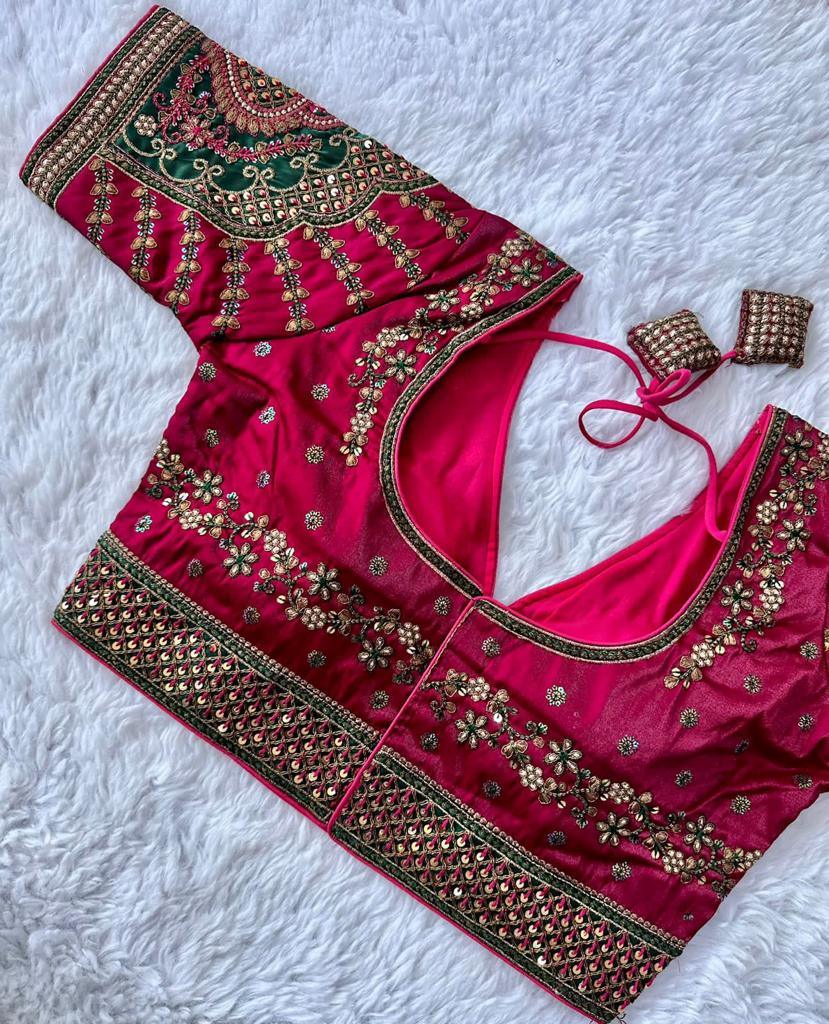 Beautiful Designer Rajwadi Wedding Blouse