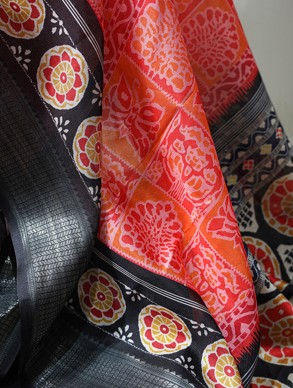 Beautiful Designer Dola Silk Saree