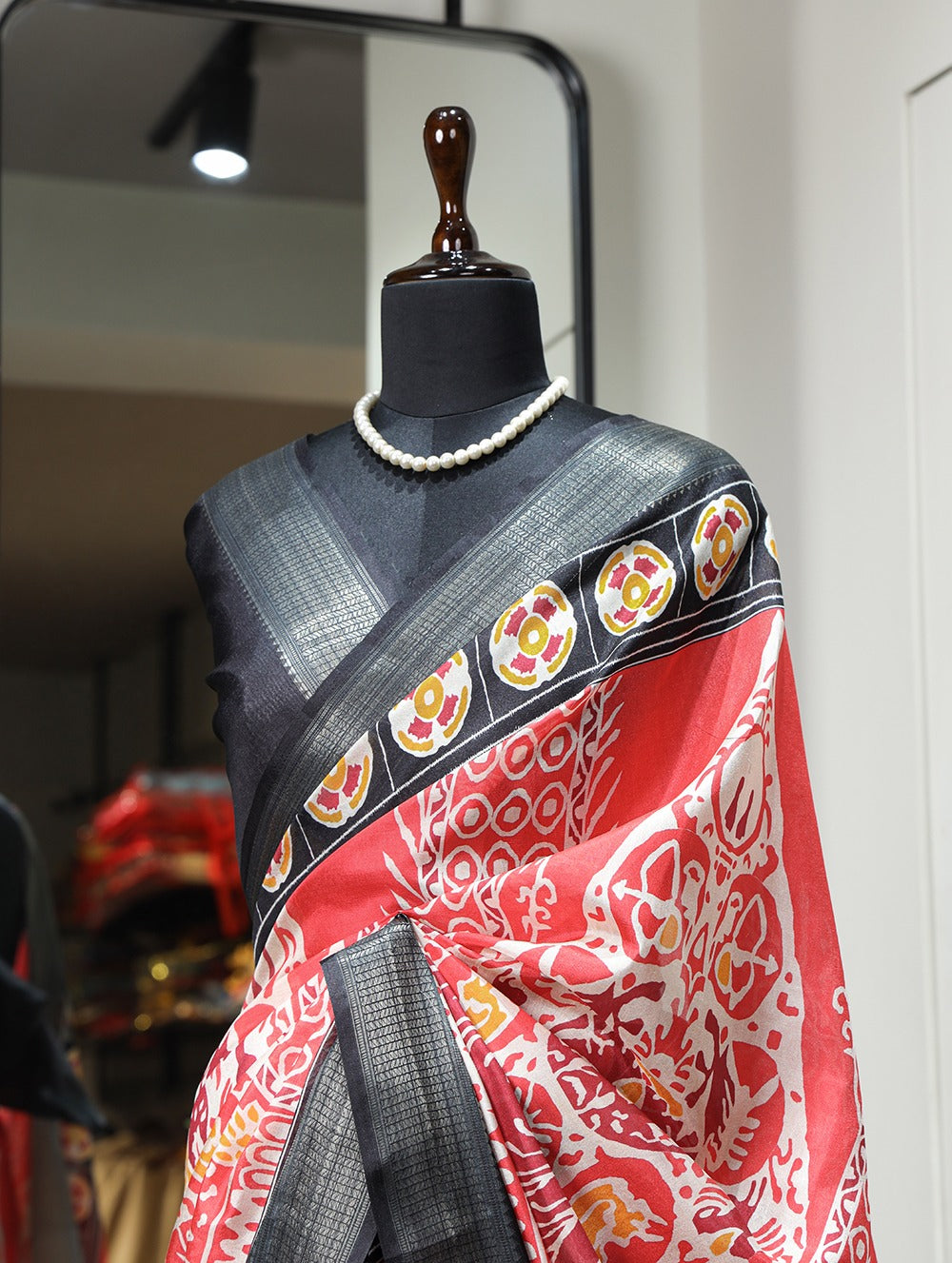 Beautiful Designer Dola Silk Saree