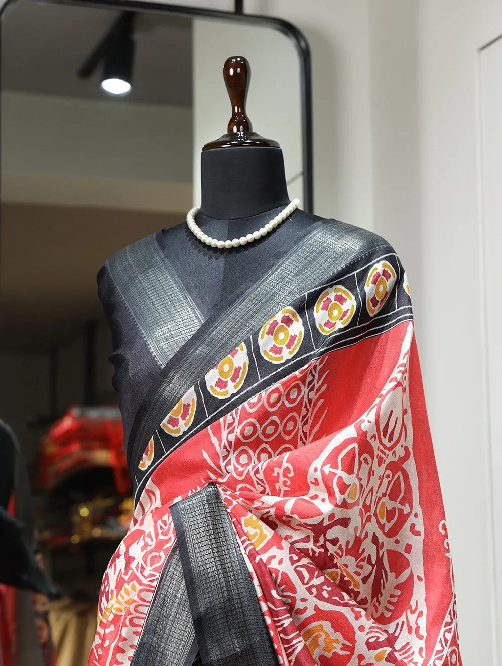 Beautiful Designer Dola Silk Saree