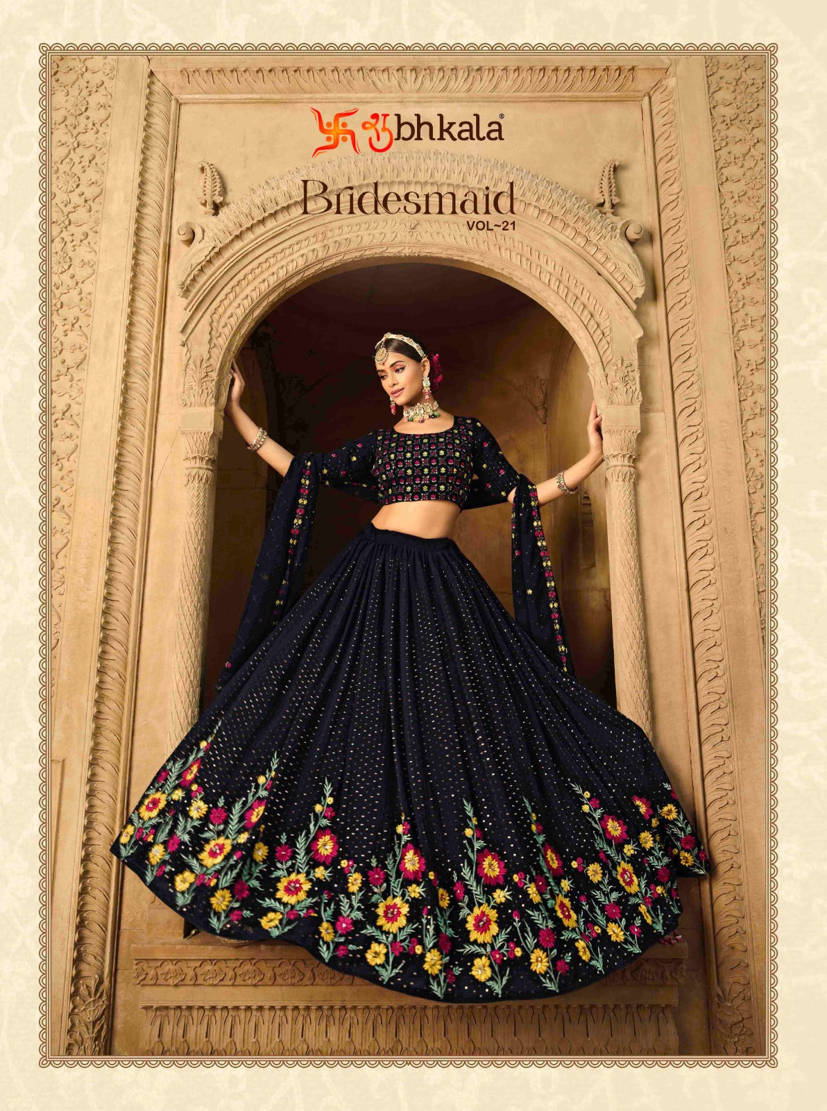 Shubhkala Bridesmaid Vol 21 Series 2171-2174 Fancy Lehenga