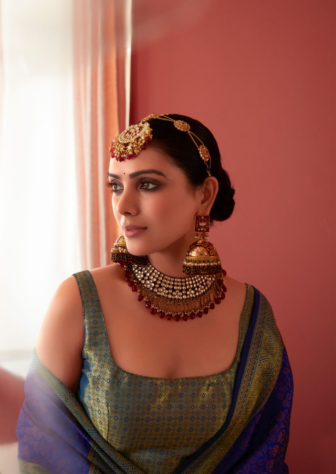 Beautiful Designer Soft Kanchivaram Copper Zari Saree