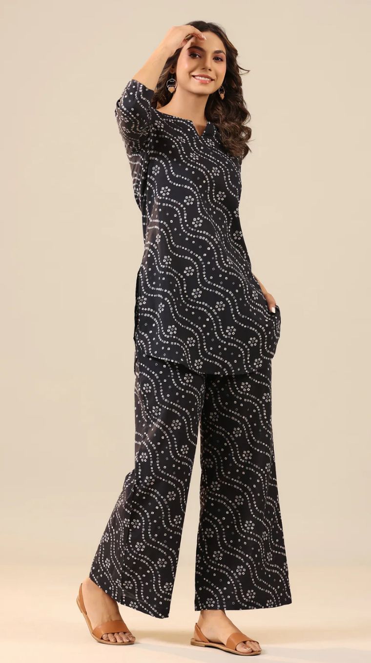 Beautiful Designer Cord Set Dress