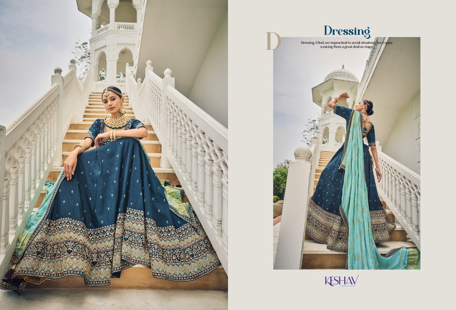 Beautiful Wedding Designer Shisha Keshav Vol 2 Design 204
