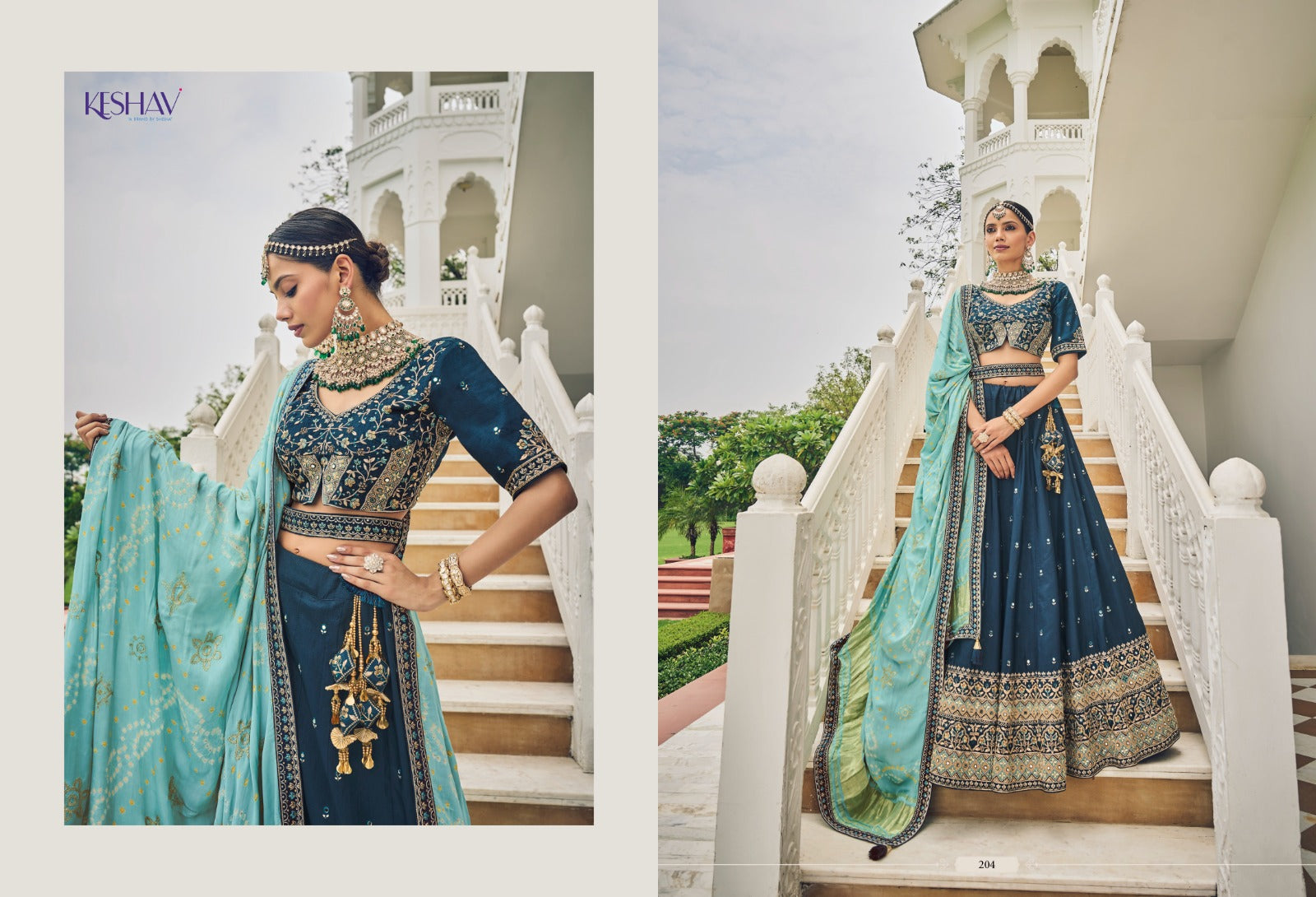 Beautiful Wedding Designer Shisha Keshav Vol 2 Design 204
