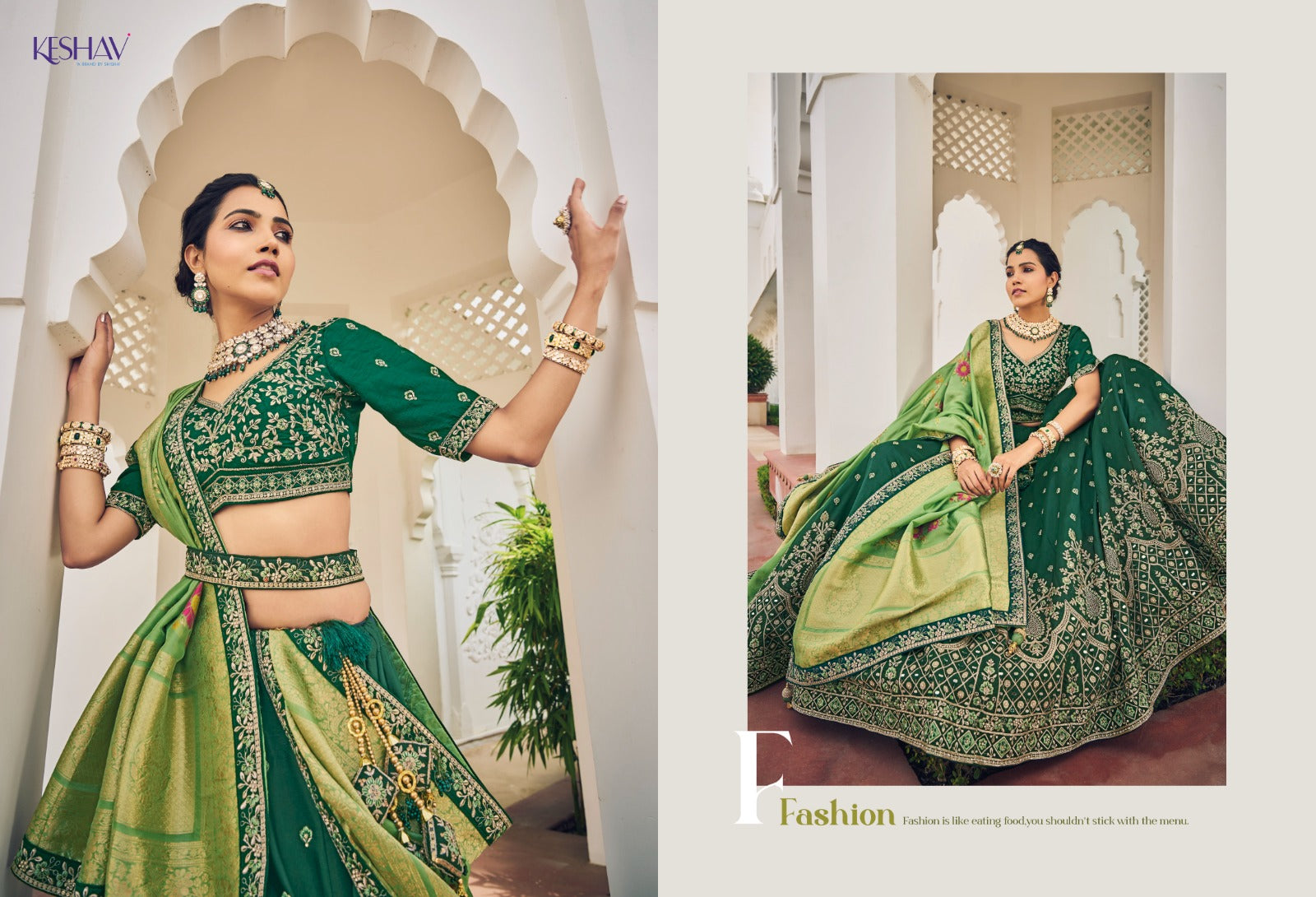 Beautiful Wedding Designer Shisha Keshav Vol 2 Design 201