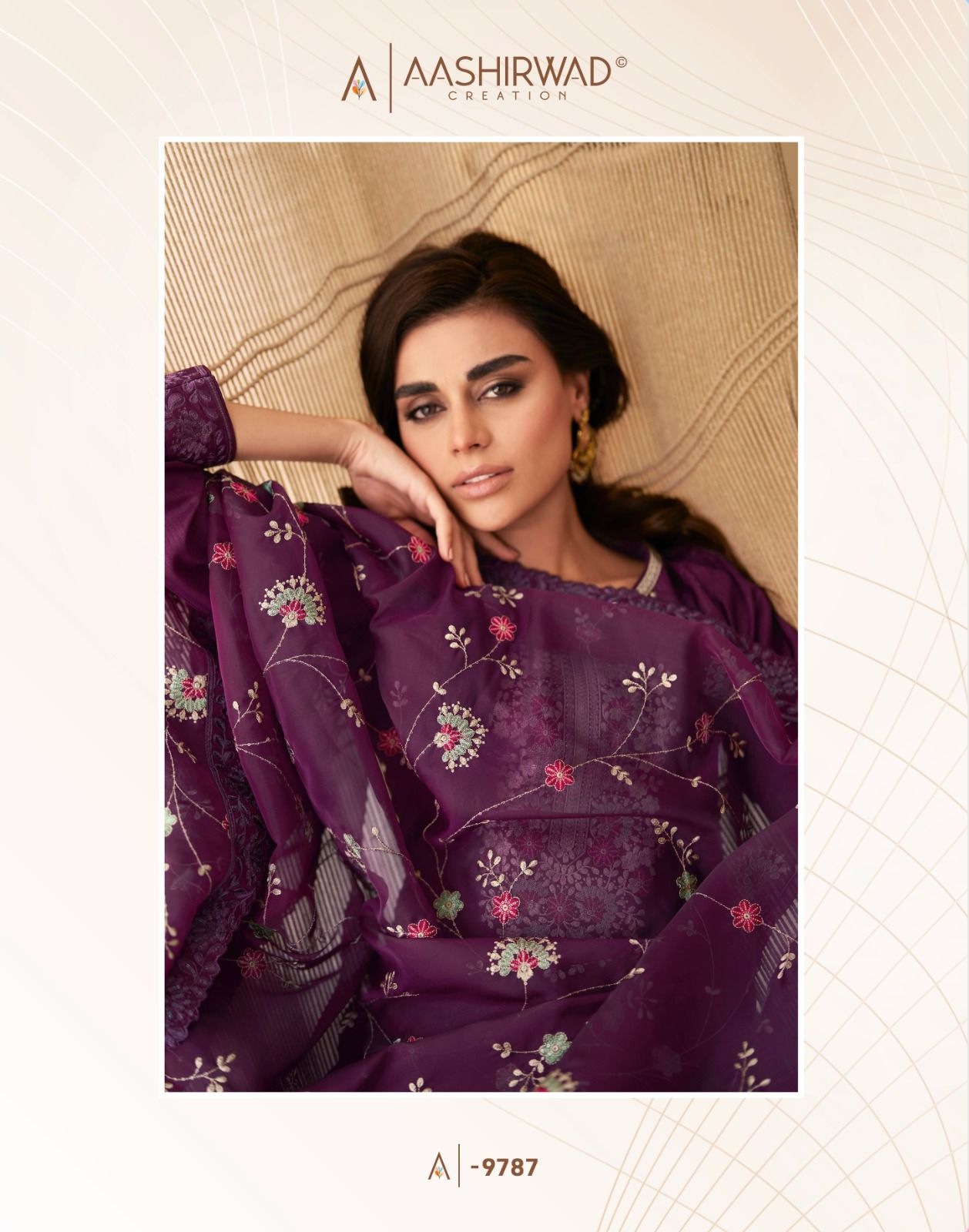 Beautiful Designer Aashirwad Aafreen Dola Silk Salwar Suit