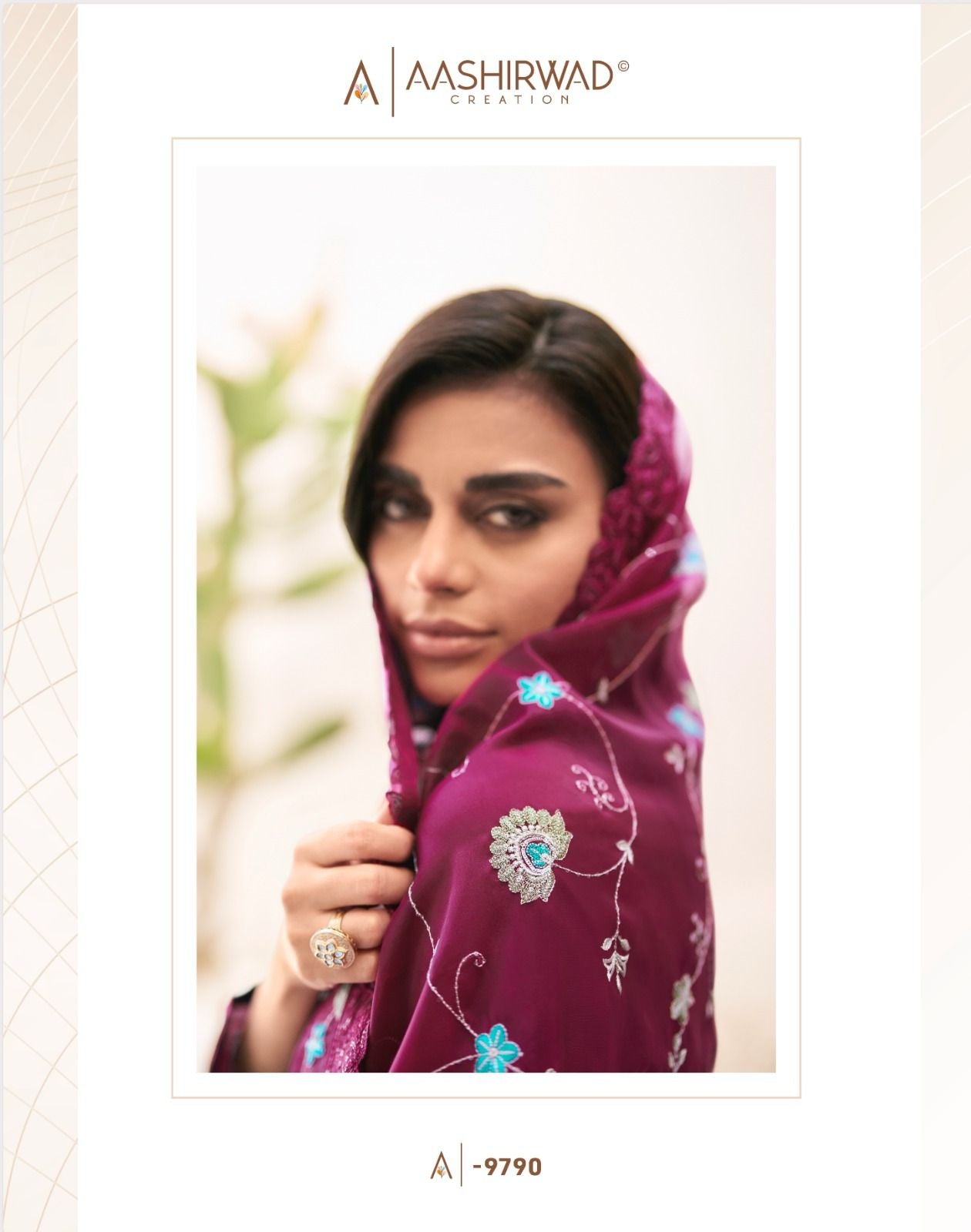 Beautiful Designer Aashirwad Aafreen Dola Silk Salwar Suit