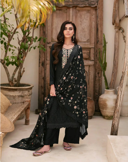 Beautiful Designer Aashirwad Aafreen Dola Silk Salwar Suit