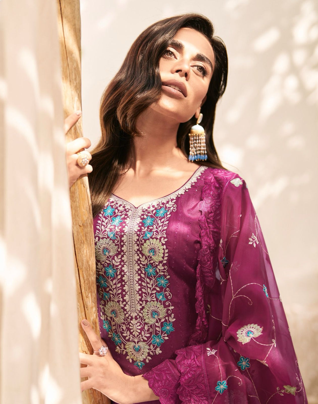 Beautiful Designer Aashirwad Aafreen Dola Silk Salwar Suit