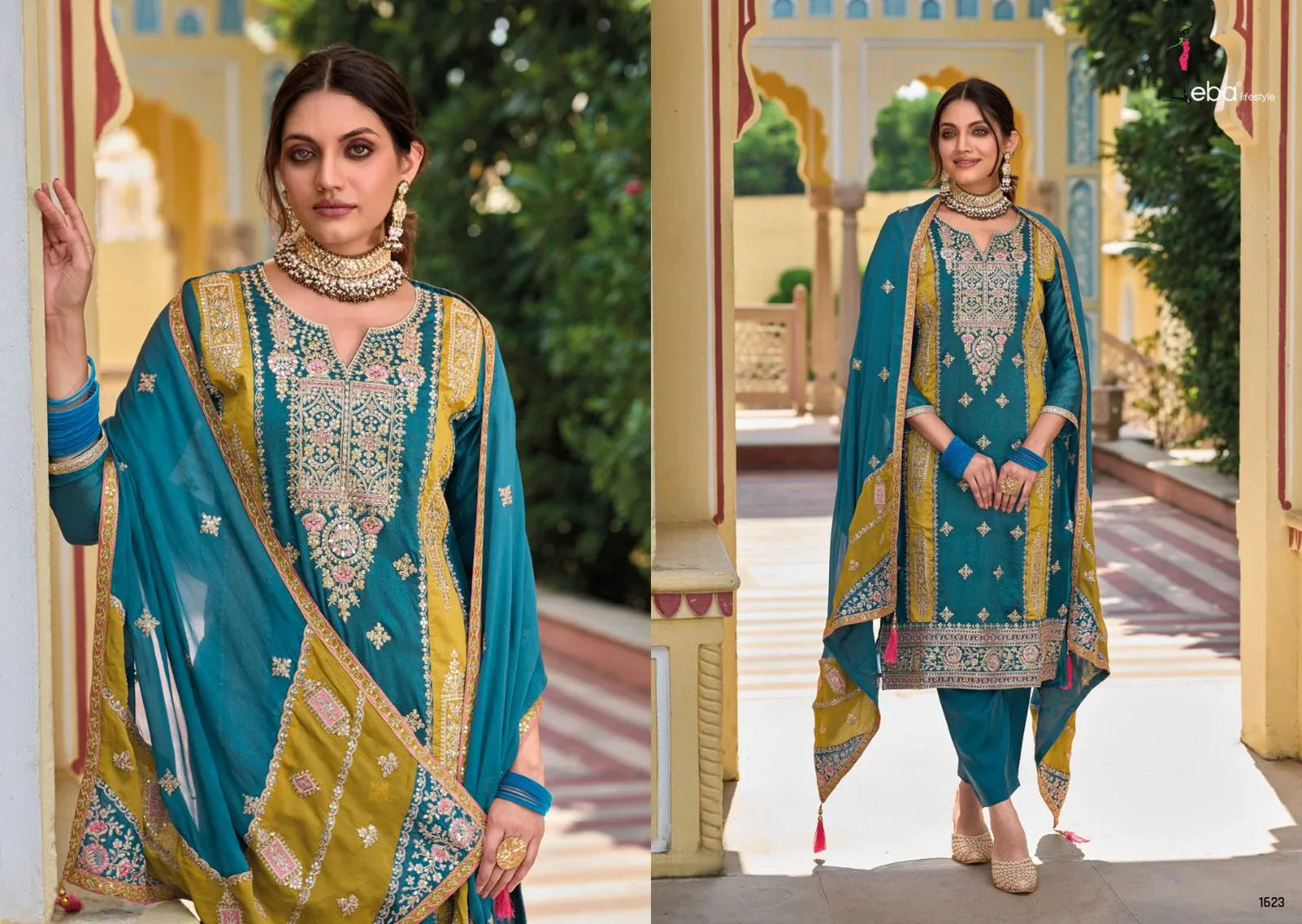 Boutique Designer Eba Sophia Premium Silk Salwar Kameez