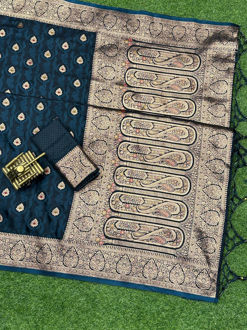 Beautiful Designer Prakruti Pure Satin Silk Saree