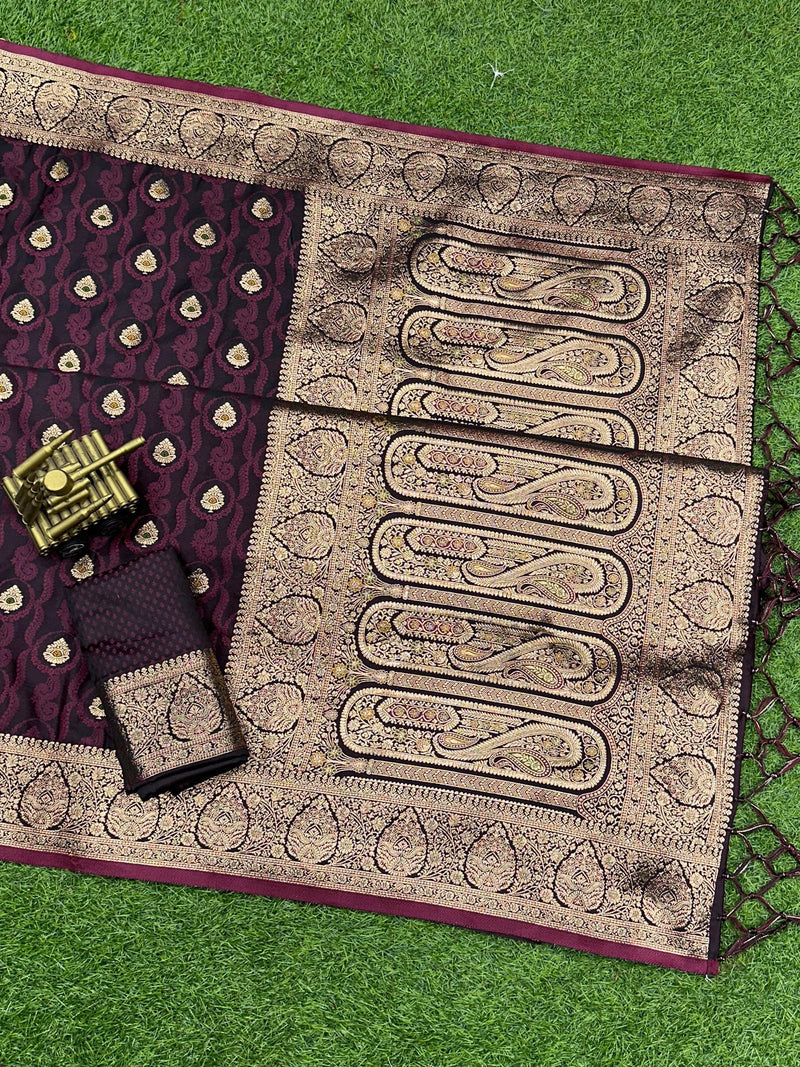 Beautiful Designer Prakruti Pure Satin Silk Saree